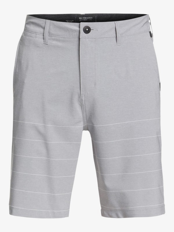 quiksilver, Bermuda Amphibian Union Stripe 20" Quiksilver, SLEET* (szp0) 0 Bermuda Amphibian Union Stripe 20" Quiksilver BR60031132 Quiksilver