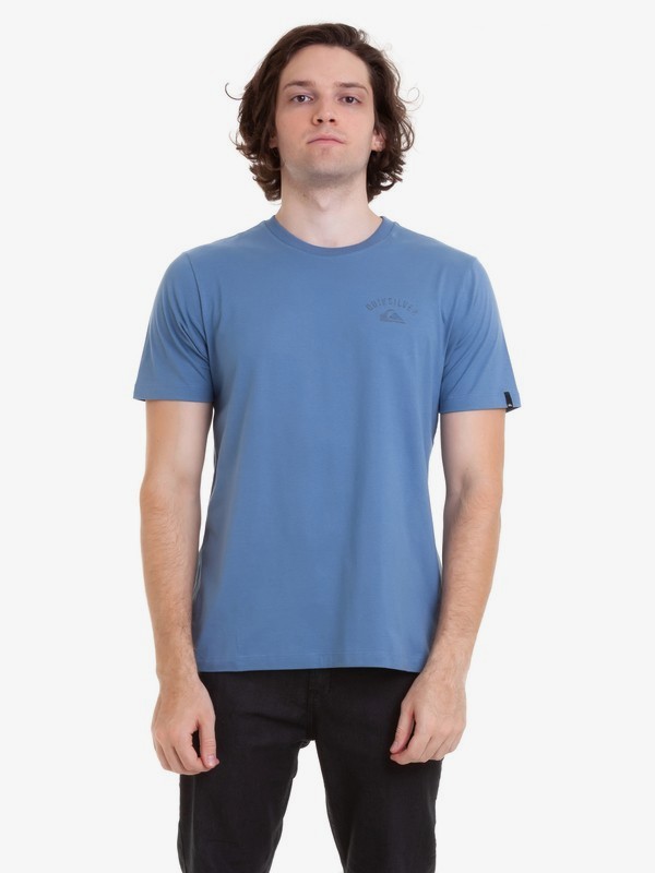 quiksilver, Camiseta Stacked Up Quiksilver, BIJOU BLUE (bng6) 0 Camiseta Stacked Up Quiksilver BR61114653 Quiksilver