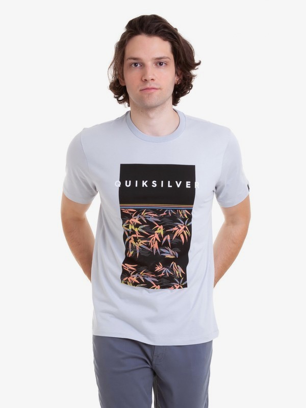 quiksilver, Camiseta Zen Division Quiksilver, SILVER* (sil) 0 Camiseta Zen Division Quiksilver Cinza BR61114677 Quiksilver