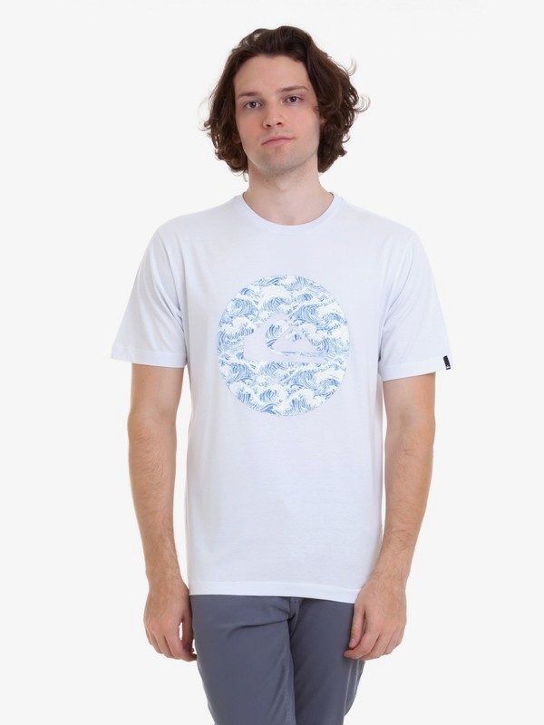 quiksilver, Camiseta Filtro Quiksilver, WHITE (wht) 0 Camiseta Filtro Quiksilver Branco BR61114680 Quiksilver
