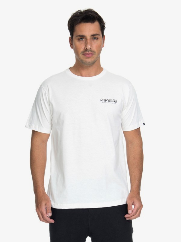 quiksilver, Camiseta The Original Mountain and the Wave Quiksilver, SNOW WHITE* (snw) 0 Camiseta The Original Mountain and the Wave Quiksilver Branco BR61114684 Quiksilver