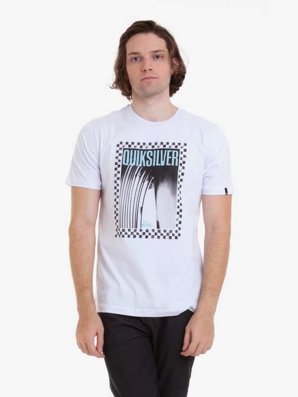 quiksilver, Camiseta Quiver Quiksilver, WHITE (wht) 0 Camiseta Quiver Quiksilver Branco BR61114691 Quiksilver