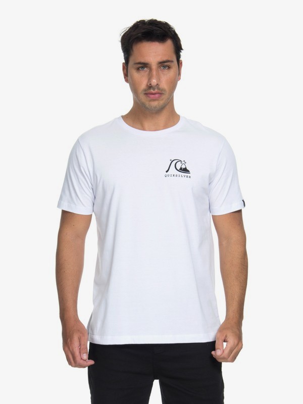 quiksilver, Camiseta Originals Pocket Quiksilver, WHITE (wht) 0 Camiseta Originals Pocket Quiksilver Branco BR61114693 Quiksilver