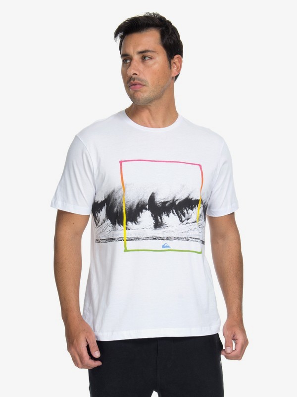 quiksilver, Camiseta Heavy Vibe Quiksilver, WHITE (wht) 0 Camiseta Heavy Vibe Quiksilver Branco BR61142970 Quiksilver