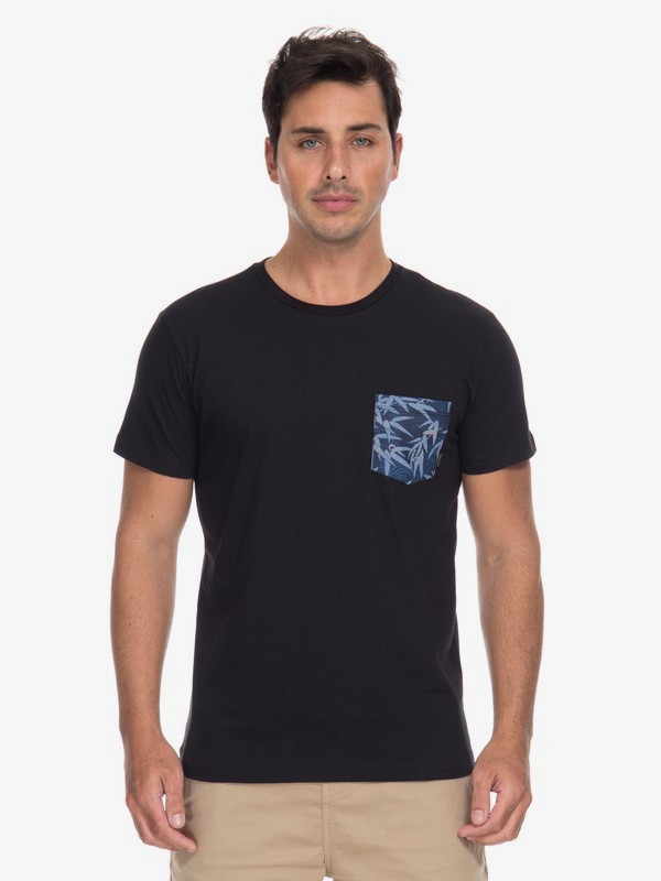 quiksilver, Camiseta Filter Logo Quiksilver, BLACK ABKL (blk) 0 Camiseta Filter Logo Quiksilver Preto BR61142975 Quiksilver