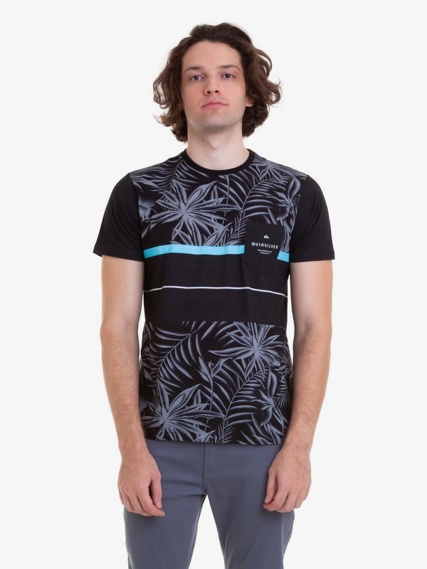 quiksilver, Camiseta Digital Genzen Quiksilver, BLACK HEATHER* (bkhe) 0 Camiseta Digital Genzen Quiksilver Cinza BR61142995 Quiksilver