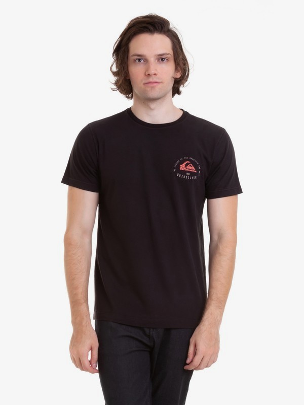 quiksilver, Camiseta Rising Giant Quiksilver, BLACK* (blk) 0 Camiseta Rising Giant Quiksilver Preto BR61143003 Quiksilver