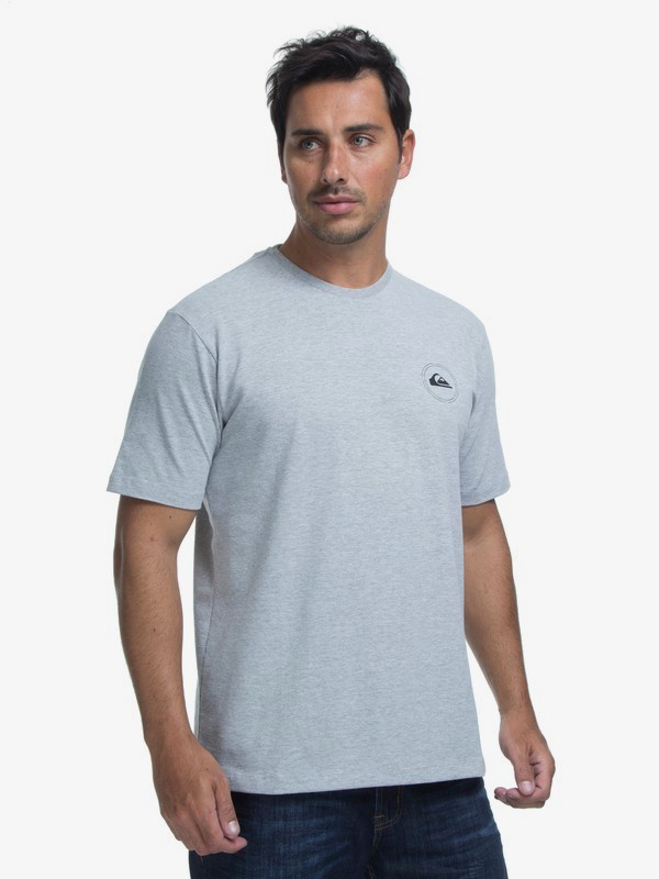 quiksilver, Camiseta Lycra Surf Tee Round Quiksilver, MESCLA (mes) 0 Camiseta Lycra Surf Tee Round Quiksilver Cinza BR61151048 Quiksilver