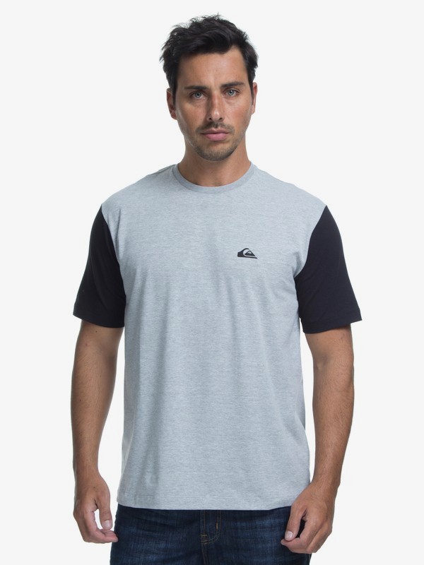 quiksilver, Camiseta Lycra Surf Tee Logo Quiksilver, MESCLA MEDIO E LARANJA (mes) 0 Camiseta Lycra Surf Tee Logo Quiksilver Cinza BR61151050 Quiksilver