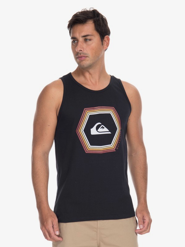quiksilver, Camiseta Regata Sounds Quiksilver, BLACK* (blk) 0 Camiseta Regata Sounds Quiksilver BR61232003 Quiksilver