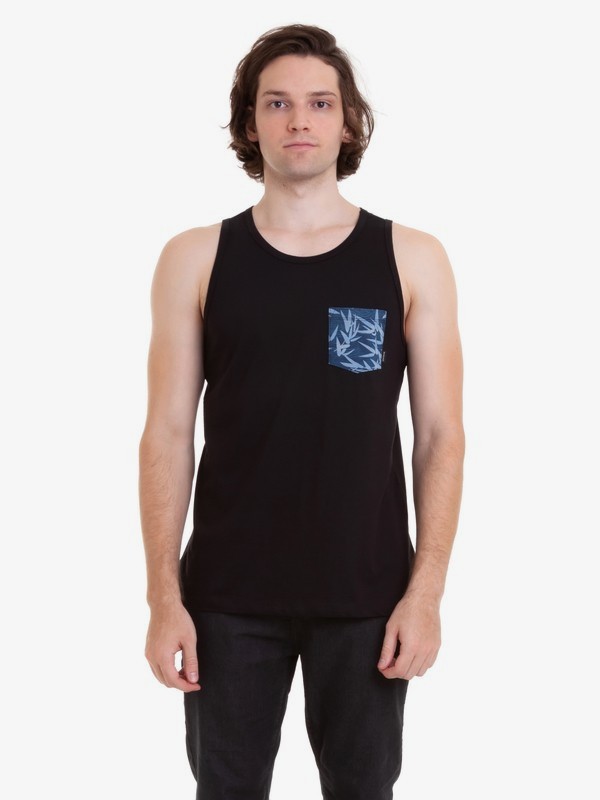 quiksilver, Camiseta Regata Filter Logo Quiksilver, BLACK* (blk) 0 Camiseta Regata Filter Logo Quiksilver Preto BR61232025 Quiksilver