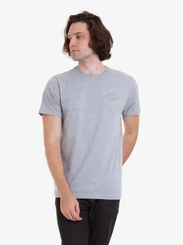quiksilver, Camiseta Lady Bomb Quiksilver, GREY HEATHER (grh) 0 Camiseta Lady Bomb Quiksilver Cinza BR61241621 Quiksilver