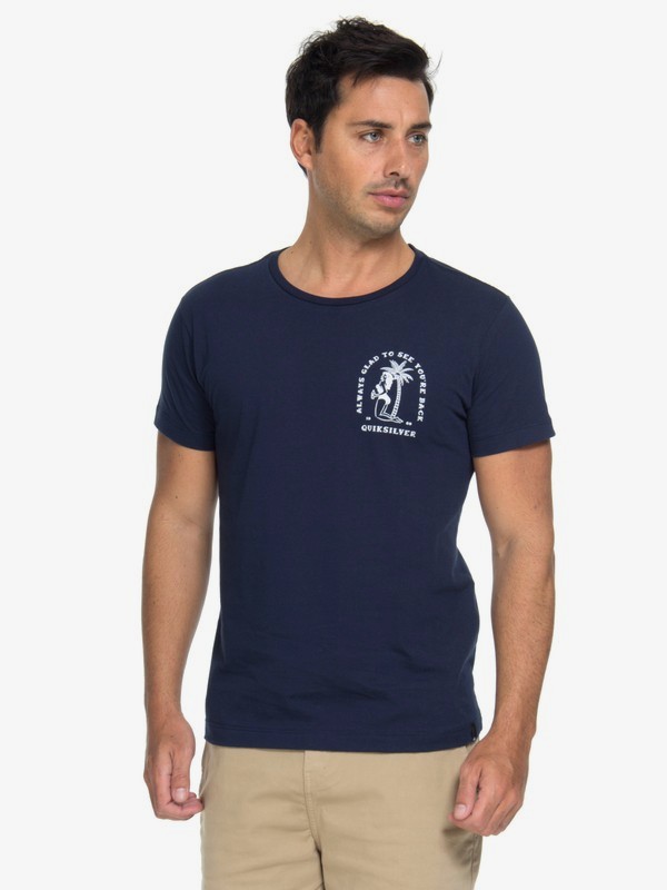 quiksilver, Camiseta Glad You´re Back Quiksilver, NAVY BLAZER* (byj3) 0 Camiseta Glad You´re Back Quiksilver BR61241622 Quiksilver