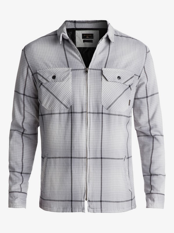 quiksilver, Camisa Manga Longa Regular Fit Cypress Road Quiksilver, MICROCHIP CYPRESS ROAD (szh1) 0 Camisa Manga Longa Regular Fit Cypress Road Quiksilver Cinza BR62291166 Quiksilver