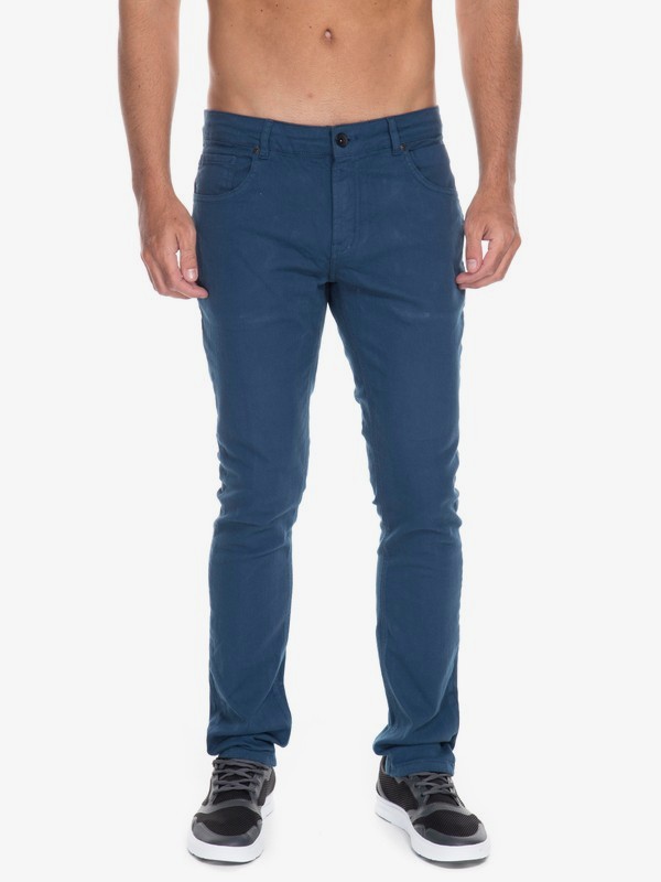 quiksilver, Calça Jeans Street Color Quiksilver, INDIAN (ind) 0 Calça Jeans Street Color Quiksilver Azul BR63331593 Quiksilver