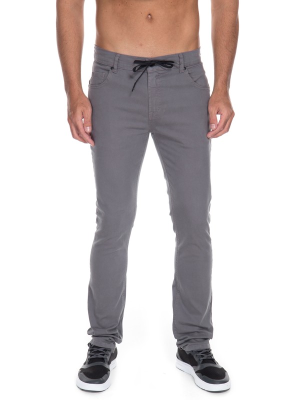 quiksilver, Calça Skate Color Quiksilver, TARMAC FATHERFLY (kta1) 0 Calça Skate Color Quiksilver BR63351215 Quiksilver