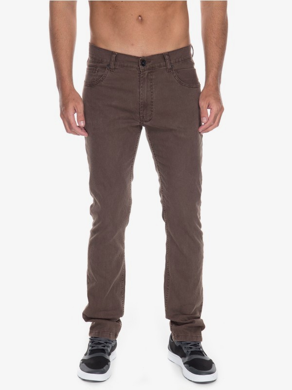 quiksilver, Calça Kracker Color Quiksilver, ELMWOOD* (elm) 0 Calça Kracker Color Quiksilver Beige BR63351218 Quiksilver