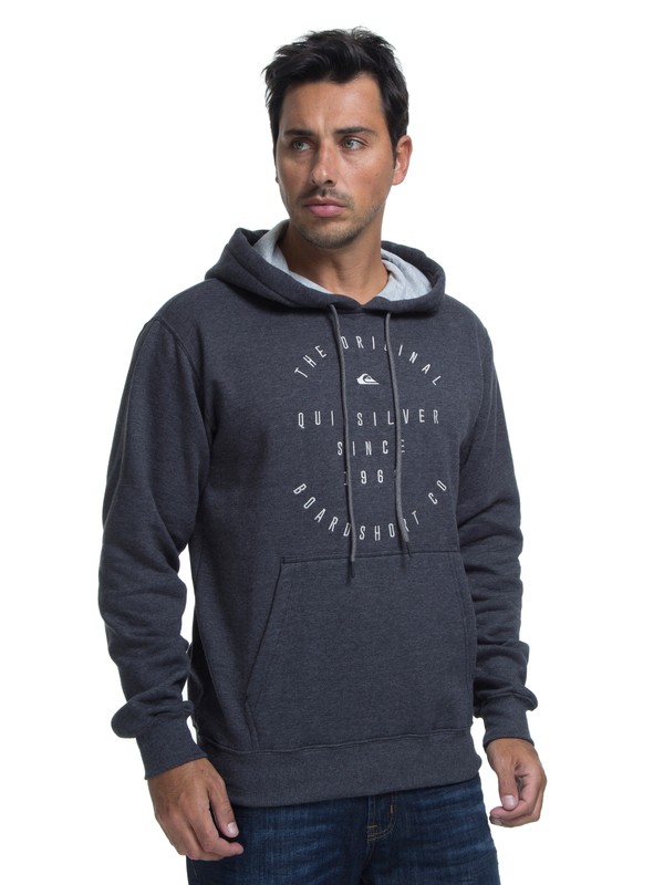 quiksilver, Moletom Canguru Fechado c/ Capuz Dome Speak Quiksilver, TRUE BLAK / BALTIC BLUE (blk) 0 Moletom Canguru Fechado c/ Capuz Dome Speak Quiksilver Preto BR65501778 Quiksilver