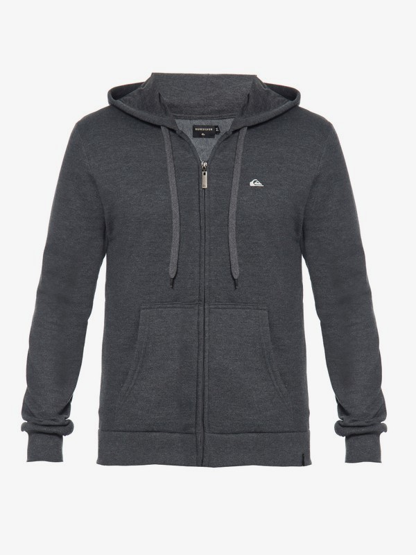 quiksilver, Moletom Canguru Aberto c/ Capuz Everyday Zip Quiksilver, TRUE BLAK / BALTIC BLUE (blk) 0 Moletom Canguru Aberto c/ Capuz Everyday Zip Quiksilver Preto BR65501803 Quiksilver