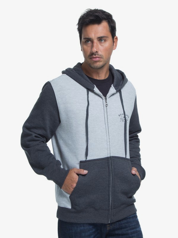 quiksilver, Moletom Canguru Aberto c/ Capuz Spacer Facer Quiksilver, TRUE BLAK / BALTIC BLUE (blk) 0 Moletom Canguru Aberto c/ Capuz Spacer Facer Quiksilver Preto BR65501807 Quiksilver