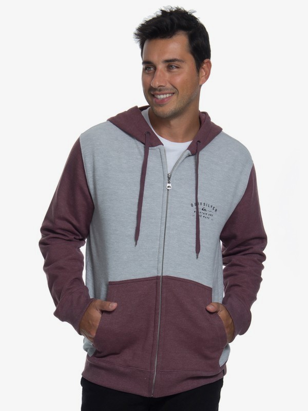 quiksilver, Moletom Canguru Aberto c/ Capuz Spacer Facer Quiksilver, WINE (win) 0 Moletom Canguru Aberto c/ Capuz Spacer Facer Quiksilver Vermelho BR65501807 Quiksilver