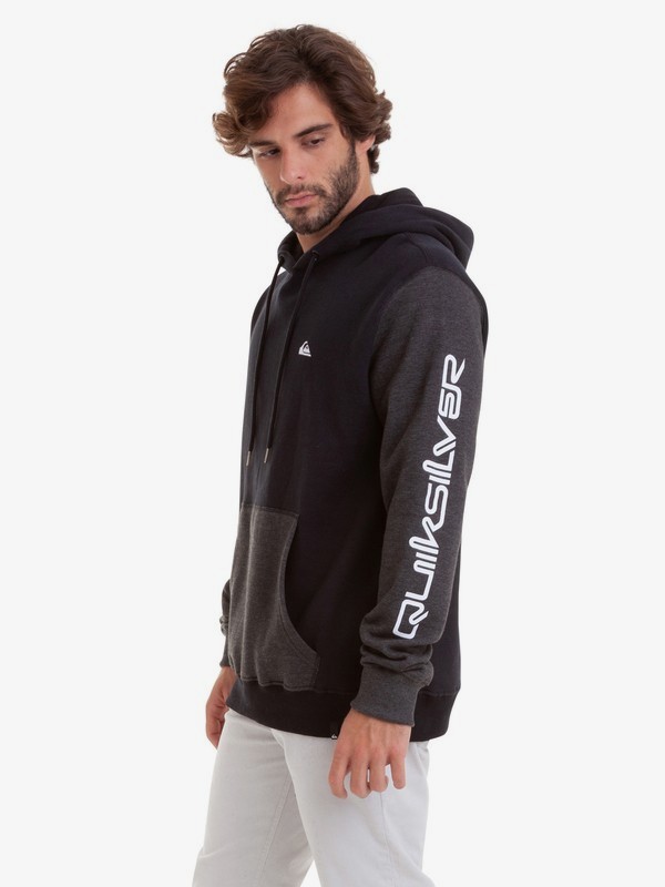 quiksilver, Moletom Fechado c/ Capuz Vice Versa II Quiksilver, BLACK* (kvj0) 0 Moletom Fechado c/ Capuz Vice Versa II Quiksilver Preto BR65501892 Quiksilver