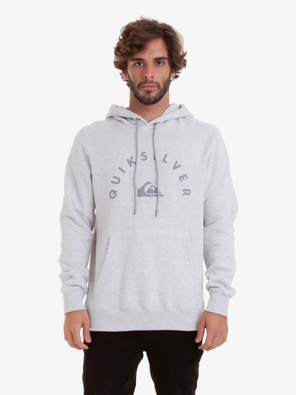 quiksilver, Moletom Fechado c/ Capuz Edmore Archway Quiksilver, LIGHT GREY HEATHER* (sjsh) 0 Moletom Fechado c/ Capuz Edmore Archway Quiksilver Cinza BR65501894 Quiksilver