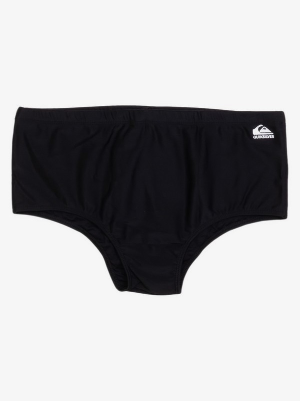 quiksilver, Sunga Lisa Logo Sig Quiksilver, BLACK* (blk) 0 Sunga Lisa Logo Sig Quiksilver Preto BR66581289 Quiksilver