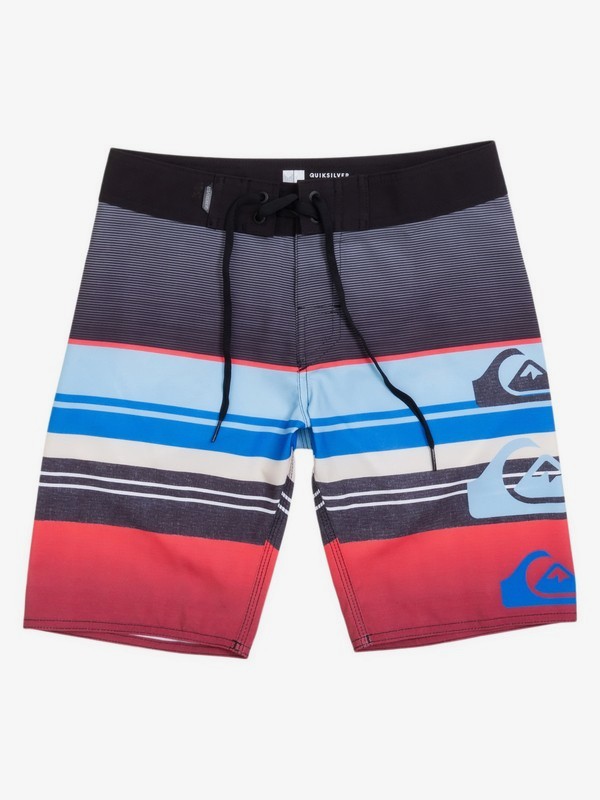 quiksilver, Bermuda Boardshort Juvenil Eye Silver Quiksilver, MINERAL RED (129) 0 Bermuda Boardshort Juvenil Eye Silver Quiksilver BR67011414 Quiksilver