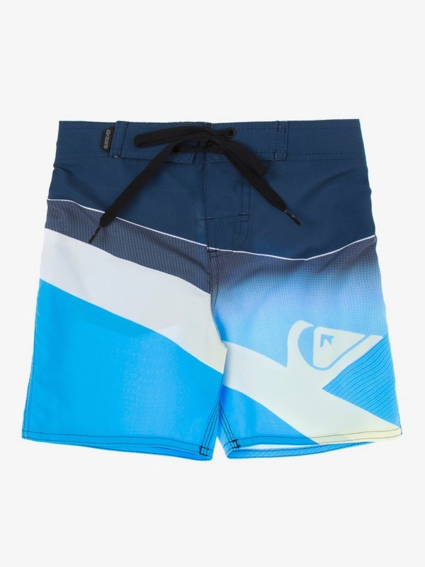 quiksilver, Bermuda Boardshort Infantil Slash Fade Quiksilver, CYAN BLUE (bkv6) 0 Bermuda Boardshort Infantil Slash Fade Quiksilver Azul BR67011422 Quiksilver