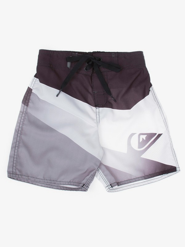 quiksilver, Bermuda Boardshort Infantil Slash Fade Quiksilver, BLACK* (blk) 0 Bermuda Boardshort Infantil Slash Fade Quiksilver Preto BR67011422 Quiksilver