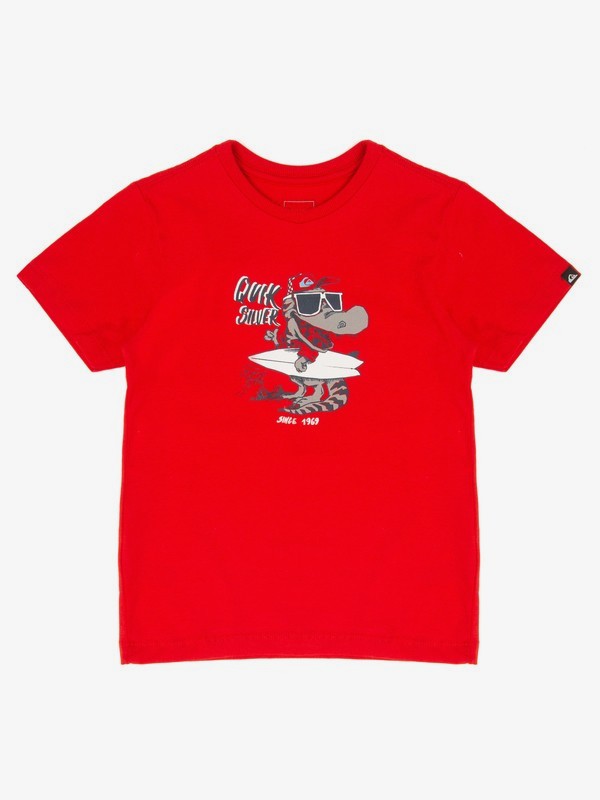 quiksilver, Camiseta Manga Curta Infantil Beach Park Quiksilver, RIO RED* (red) 0 Camiseta Manga Curta Infantil Beach Park Quiksilver Vermelho BR68112094 Quiksilver