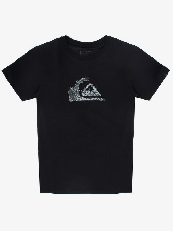 quiksilver, Camiseta Juvenil Japan Logo Quiksilver, BLACK* (blk) 0 Camiseta Juvenil Japan Logo Quiksilver Preto BR68112117 Quiksilver