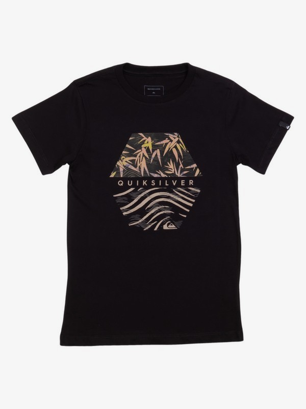 quiksilver, Camiseta Juvenil Bamboo Breakfast Quiksilver, BLACK* (blk) 0 Camiseta Juvenil Bamboo Breakfast Quiksilver Preto BR68112123 Quiksilver