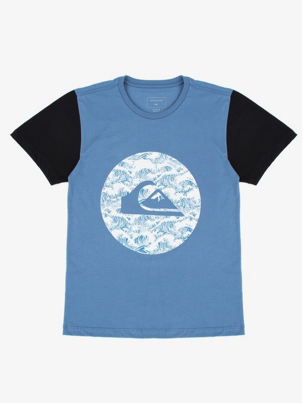 quiksilver, Camiseta Juvenil Filtro Quiksilver, BIJOU BLUE (bng6) 0 Camiseta Juvenil Filtro Quiksilver BR68112125 Quiksilver
