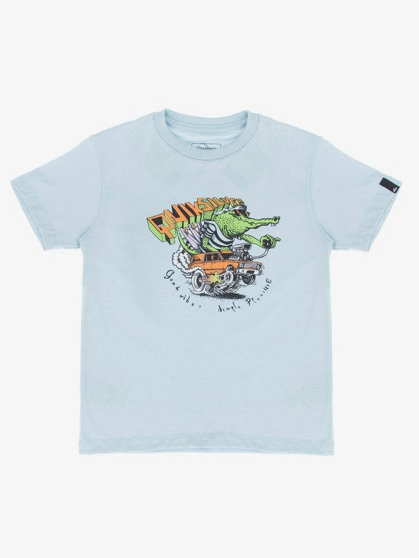 quiksilver, Camiseta Infantil Ska Kids Quiksilver, BABY BLUE* (bbb) 0 Camiseta Infantil Ska Kids Quiksilver Azul BR68112137 Quiksilver
