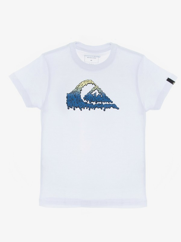quiksilver, Camiseta Infantil Gloss Varnish Quiksilver, SNOW WHITE (wht) 0 Camiseta Infantil Gloss Varnish Quiksilver Branco BR68112138 Quiksilver