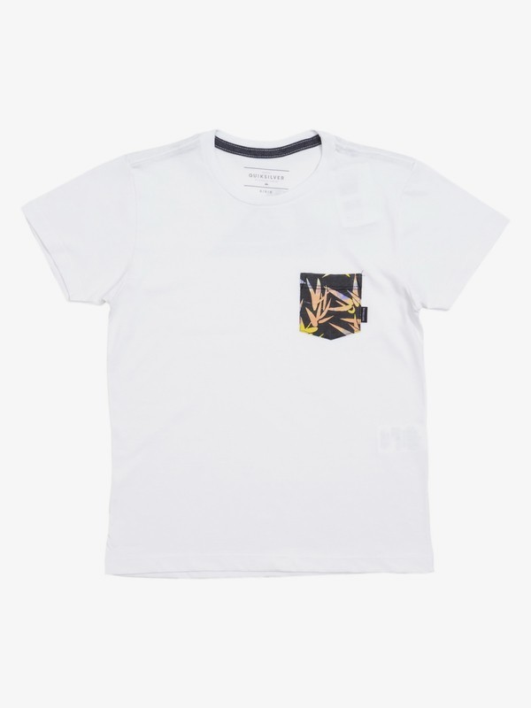 quiksilver, Camiseta Infantil Filter Logo Quiksilver, SNOW WHITE* (snw) 0 Camiseta Infantil Filter Logo Quiksilver Branco BR68141329 Quiksilver