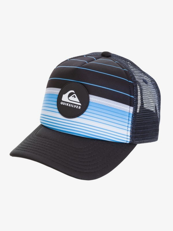 quiksilver, Boné Juvenil Trucker Highline Swell Quiksilver, DARK INDIGO (byj0) 0 Boné Juvenil Trucker Highline Swell Quiksilver Azul BR78802985 Quiksilver