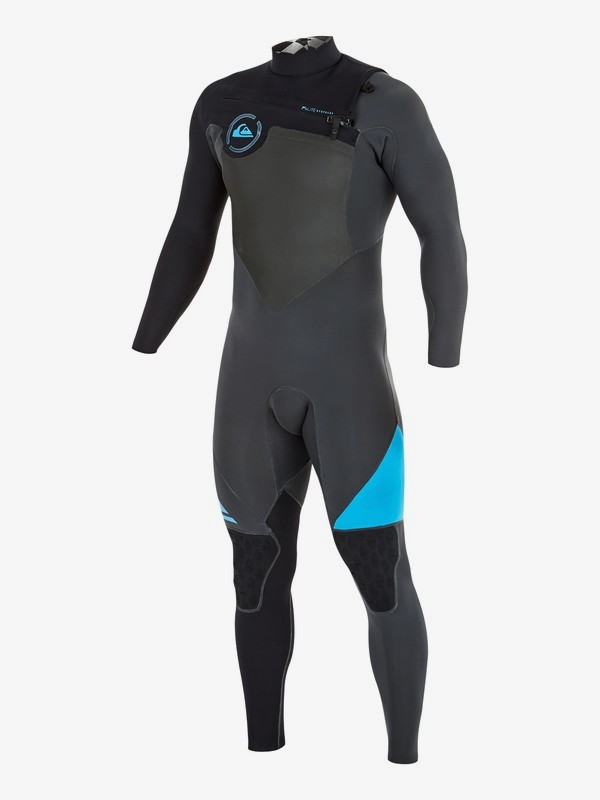 quiksilver, Wetsuit Long John 2/2mm AG47 Vedado c/ Zíper Frontal, BLACK / GREY / BLUE (xksb) 0 Wetsuit Long John 2/2mm AG47 Vedado c/ Zíper Frontal BR79020094 Quiksilver