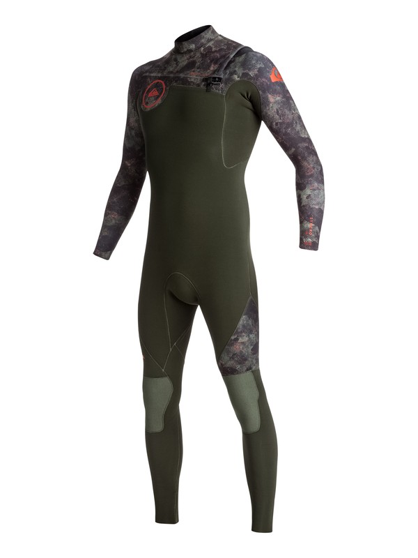 quiksilver, Wetsuit Long John 3/2mm Syncro Series Vedado c/ Zíper Frontal Quiksilver, DARK IVY/ CAMO/ SHRIMP PINK (xgcn) 0 Wetsuit Long John 3/2mm Syncro Series Vedado c/ Zíper Frontal Quiksilver BR79020125 Quiksilver