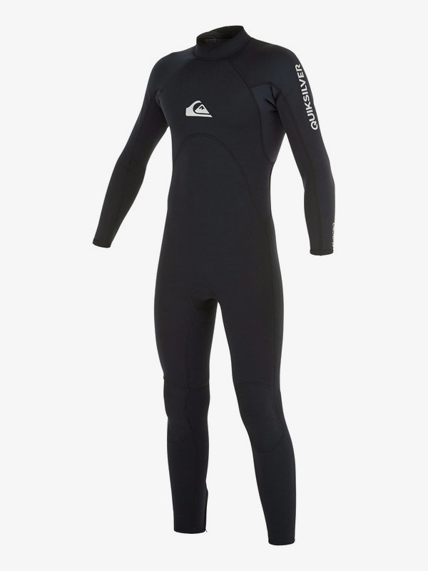 quiksilver, Wetsuit Long John 3/2mm Syncro Base Boy c/ Zíper nas Costas Quiksilver, BLACK (kvd0) 0 Wetsuit Long John 3/2mm Syncro Base Boy c/ Zíper nas Costas Quiksilver Preto BR79020128 Quiksilver