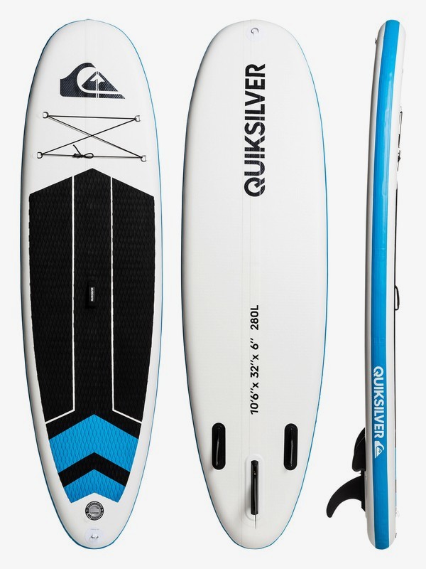 quiksilver, iSUP 10'6 - Aufblasbares SUP-Board, BLUE TOPAZ (bza0) 0 iSUP 10'6 - Aufblasbares SUP-Board Blau EGLISQS106 Quiksilver