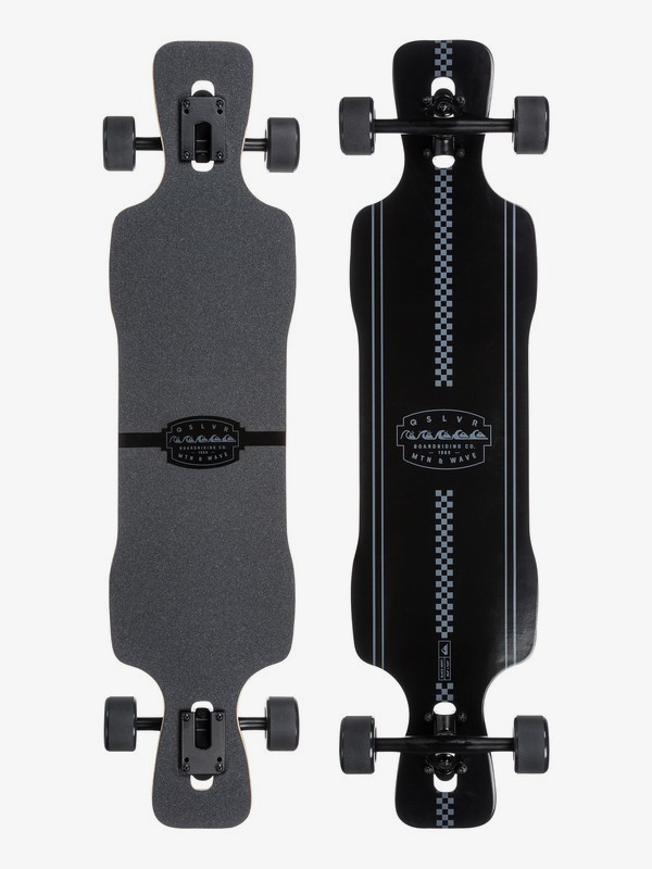 quiksilver, Black Drift Skateboard, BLACK (kvj0) 0 Black Drift Skateboard Black EGLLSDRTUS Quiksilver
