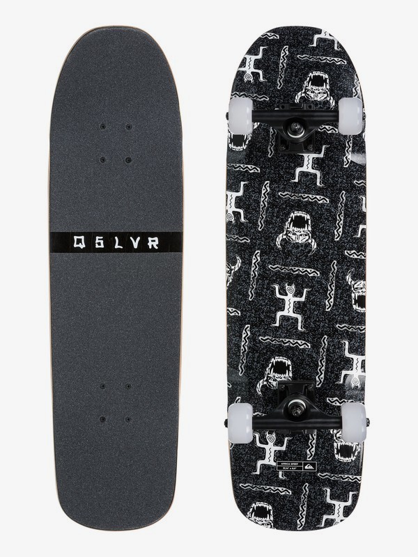 quiksilver, Africa Spirit Skateboard, MONUMENT (sle0) 0 Africa Spirit Skateboard Grey EGLSLSSAUS Quiksilver
