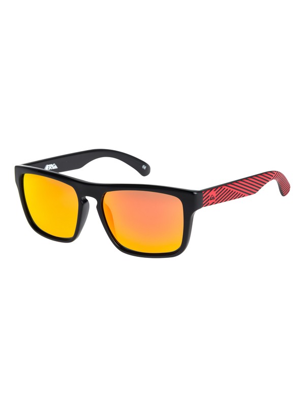 quiksilver, Small Fry - Gafas de sol para Chicos 8-16, BLACK-RED/ML RED (xkrr) 0 Small Fry - Gafas de sol para Chicos 8-16 Multicolor EKS4077 Quiksilver