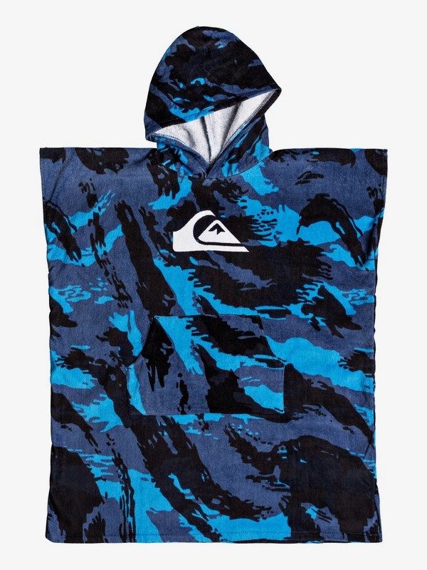 quiksilver, Boy's 8-16 Quiksilver Hooded Towel, NAVY BLAZER (byj0) 0 Boy's 8-16 Quiksilver Hooded Towel EQBAA03051 Quiksilver