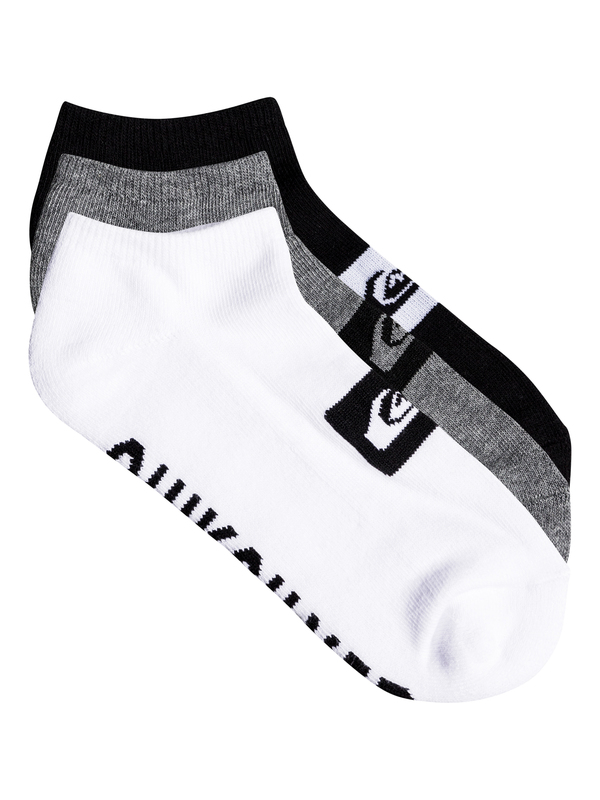 quiksilver, Детские низкие носки Quiksilver (3 пары), ASSORTED (ast) 0 Детские низкие носки Quiksilver (3 пары) Разноцветный EQBAA03054 Quiksilver