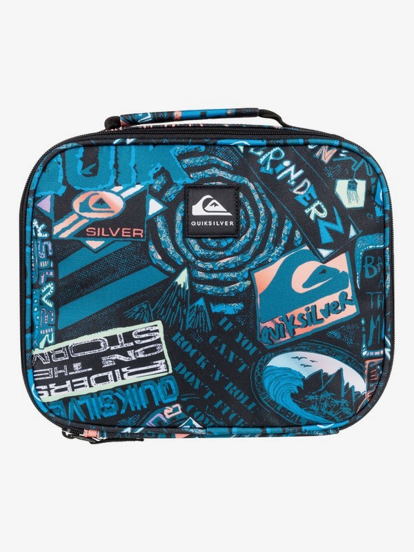 quiksilver, Boy's 8-16 Quiksilver Lunch Box, TRUE BLACK (kvj3) 0 Boy's 8-16 Quiksilver Lunch Box Black EQBAA03059 Quiksilver