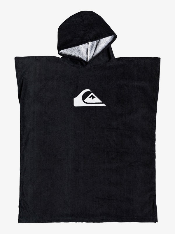 quiksilver, Hoody Surf Poncho, BLACK (kvj0) 0 Hoody Surf Poncho Black EQBAA03060 Quiksilver